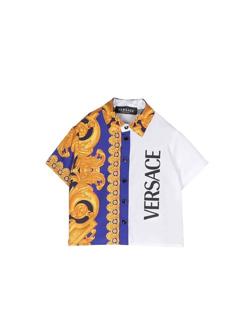 Camicia, bambino, logata. VERSACE | 1009115 1A065686U840